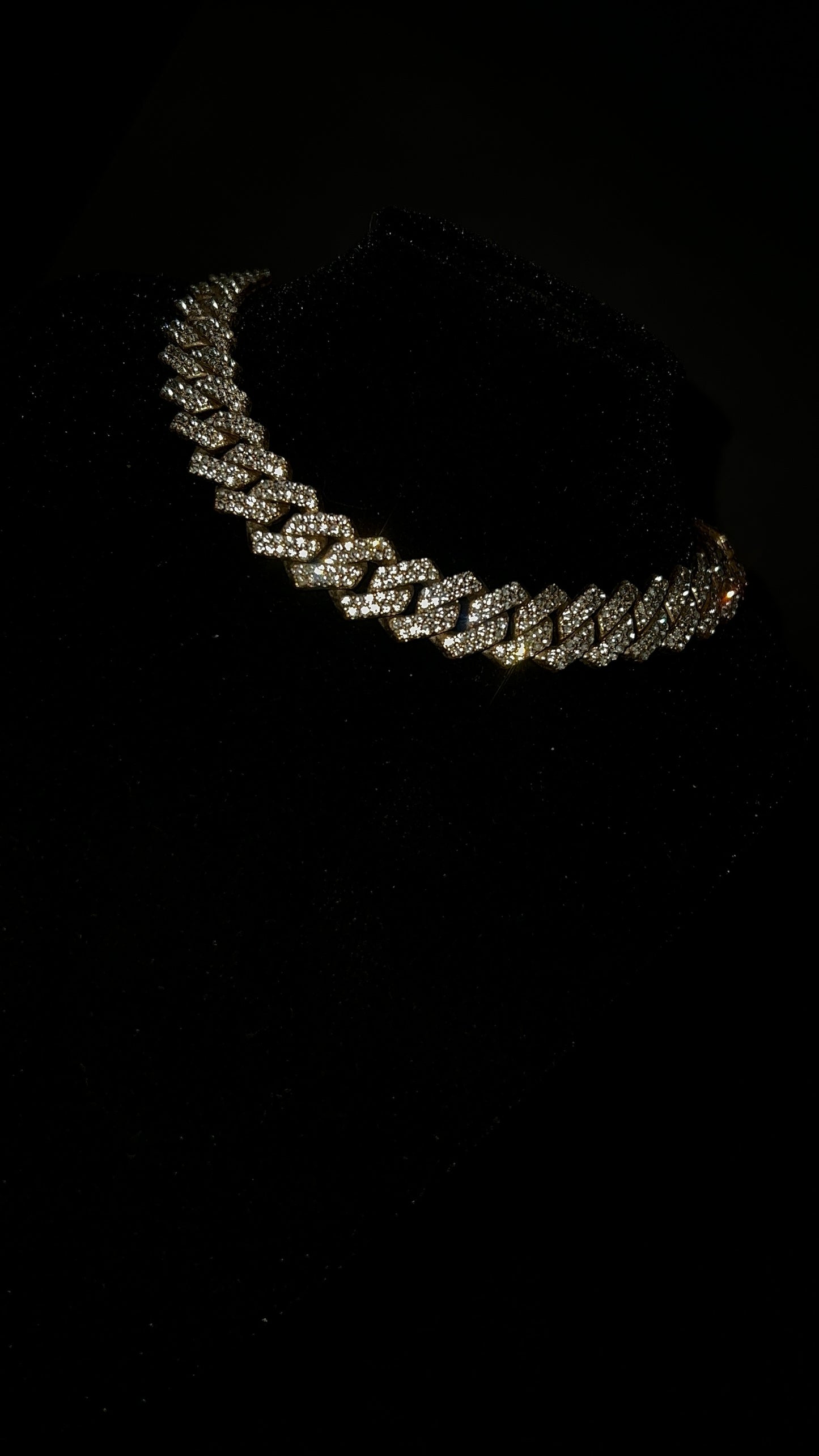 Iced Out Miami Cuban Link – Solid 925 Sterling Silver Iced Out