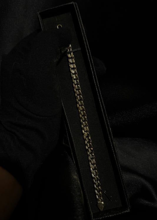 14K Gold Vermeil Curb Link Bracelet – Premium 8-Micron Over Solid 925 Silver