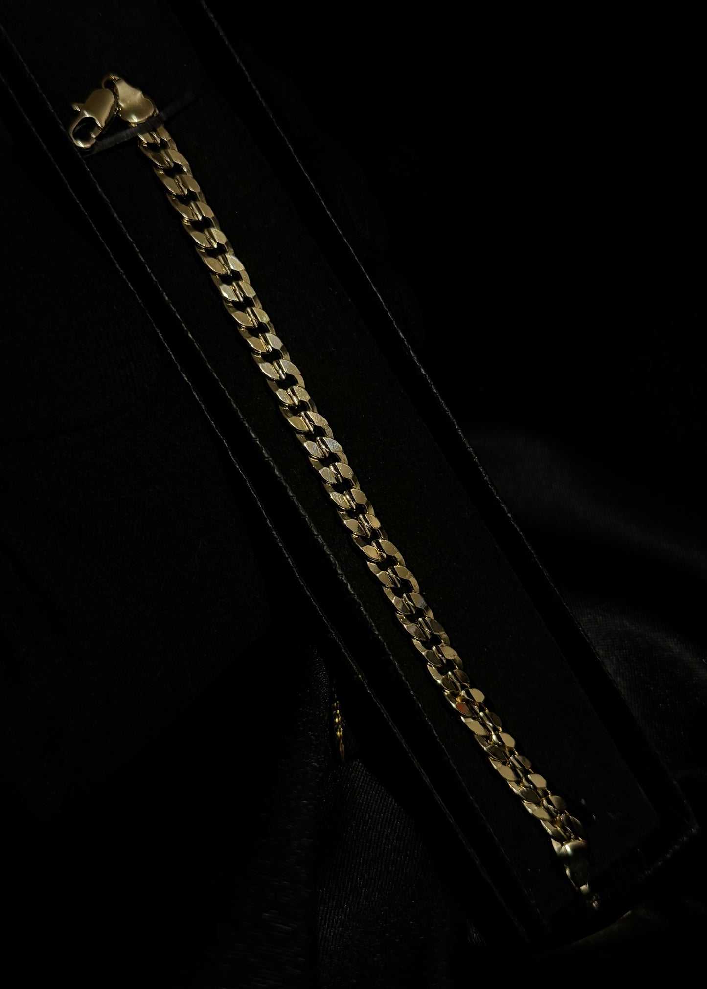 14K Gold Vermeil Curb Link Bracelet – Premium 8-Micron Over Solid 925 Silver