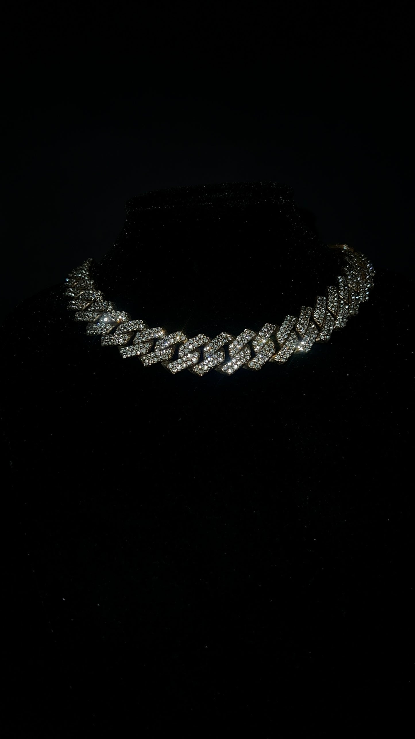Iced Out Miami Cuban Link – Solid 925 Sterling Silver Iced Out